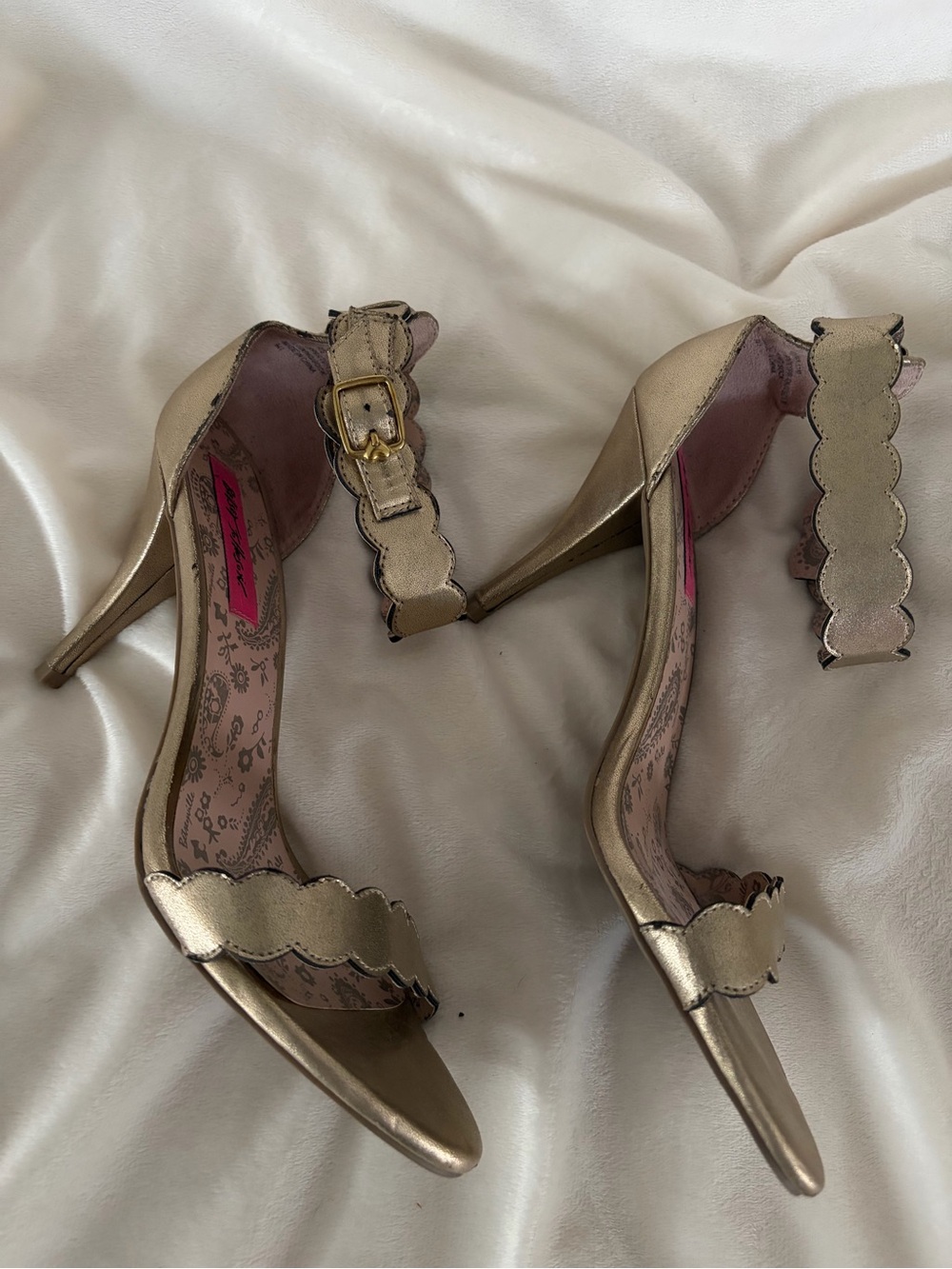Betsey Johnson Ankle strap heels